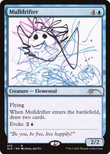Mulldrifter (374) (374), Secret Lair Drop Series — Magic card price