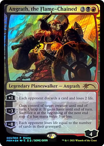 Angrath, the Flame-Chained (3), Unique and Miscellaneous Promos — Magic card price