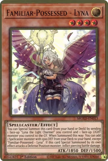 Familiar-Possessed - Lyna (MGED-EN013), Maximum Gold: El Dorado — Yu-Gi-Oh! card price