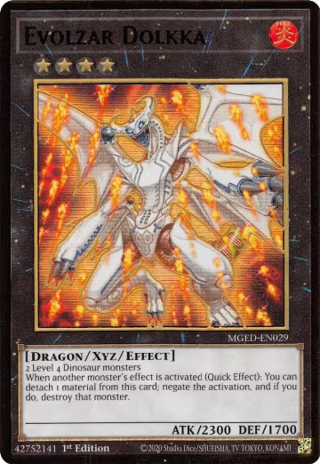 Evolzar Dolkka (MGED-EN029), Maximum Gold: El Dorado — Yu-Gi-Oh! card price