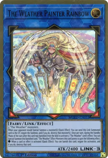 The Weather Painter Rainbow (MGED-EN033), Maximum Gold: El Dorado — Yu-Gi-Oh! card price