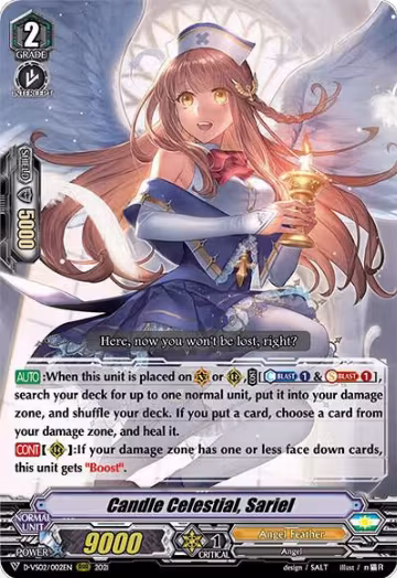 Candle Celestial, Sariel (D-VS02/002EN), D-VS02: V Clan Collection Vol.2 — Vanguard card price