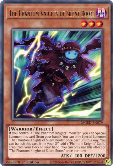 The Phantom Knights of Silent Boots (MGED-EN079), Maximum Gold: El Dorado — Yu-Gi-Oh! card price
