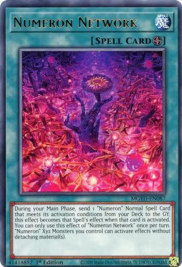 Numeron Network (MGED-EN087), Maximum Gold: El Dorado — Yu-Gi-Oh! card price