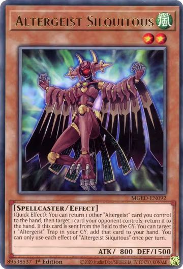 Altergeist Silquitous (MGED-EN092), Maximum Gold: El Dorado — Yu-Gi-Oh! card price