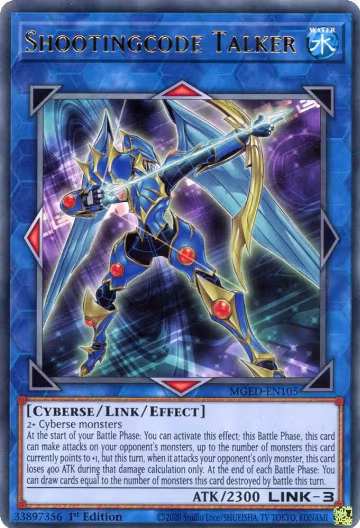 Shootingcode Talker (MGED-EN105), Maximum Gold: El Dorado — Yu-Gi-Oh! card price