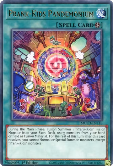 Prank-Kids Pandemonium (MGED-EN118), Maximum Gold: El Dorado — Yu-Gi-Oh! card price