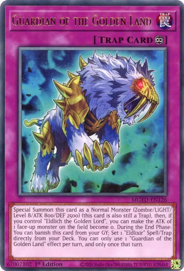 Guardian of the Golden Land (MGED-EN126), Maximum Gold: El Dorado — Yu-Gi-Oh! card price