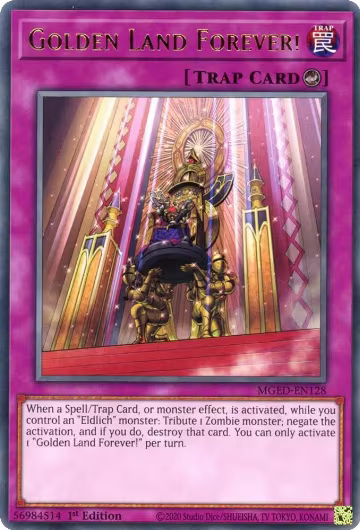 Golden Land Forever! (MGED-EN128), Maximum Gold: El Dorado — Yu-Gi-Oh! card price