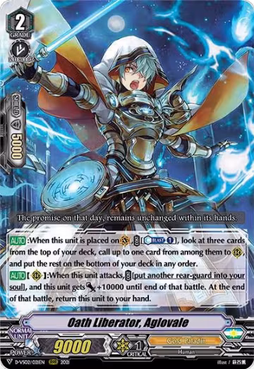 Oath Liberator, Aglovale (D-VS02/021EN), D-VS02: V Clan Collection Vol.2 — Vanguard card price