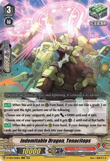 Indomitable Dragon, Tenacitops (D-VS02/032EN), D-VS02: V Clan Collection Vol.2 — Vanguard card price