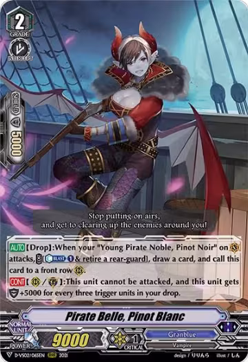 Pirate Belle, Pinot Blanc (D-VS02/065EN), D-VS02: V Clan Collection Vol.2 — Vanguard card price