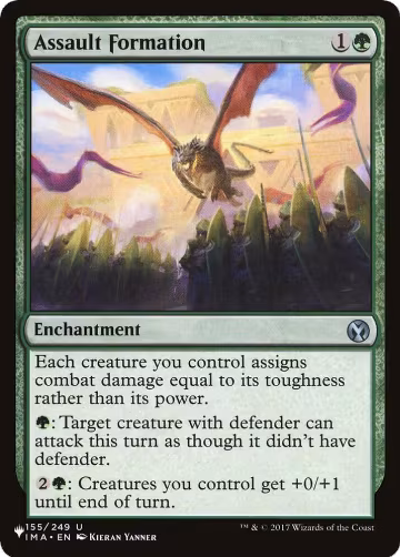 Assault Formation (155/249), The List Reprints — Magic card price