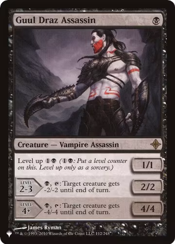 Guul Draz Assassin (112/248), The List Reprints — Magic card price