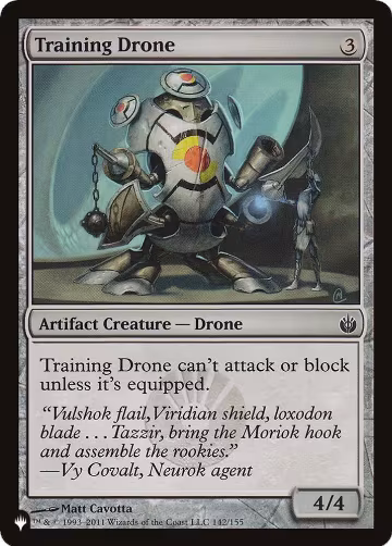 Training Drone (142/155), The List Reprints — Magic card price