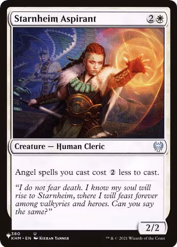 Starnheim Aspirant (380/285), The List Reprints — Magic card price