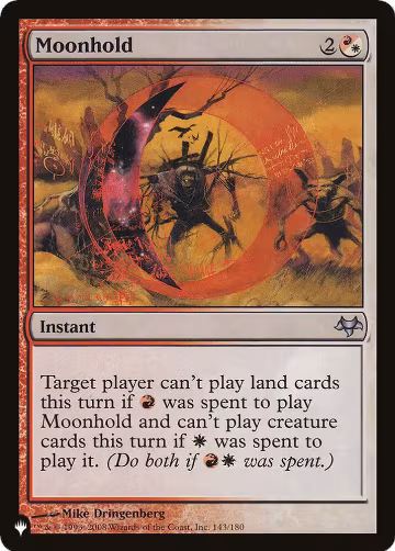 Moonhold (143/180), The List Reprints — Magic card price