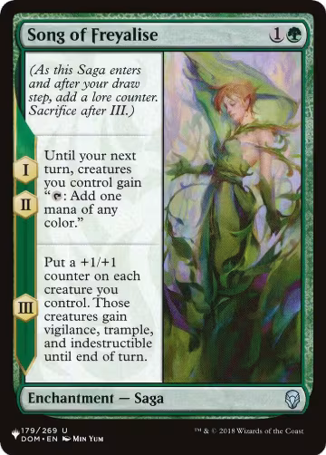 Song of Freyalise (179/269), The List Reprints — Magic card price