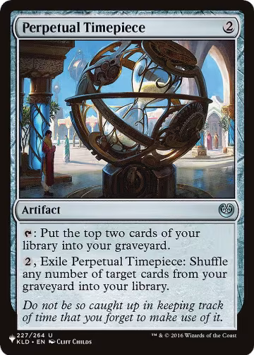Perpetual Timepiece (227/264), The List Reprints — Magic card price