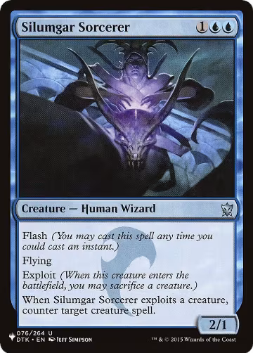 Silumgar Sorcerer (076/264), The List Reprints — Magic card price