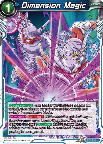 Dimension Magic (BT5-050), Mythic Booster — DB Super card price