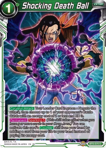 Shocking Death Ball (BT5-075), Mythic Booster — DB Super card price