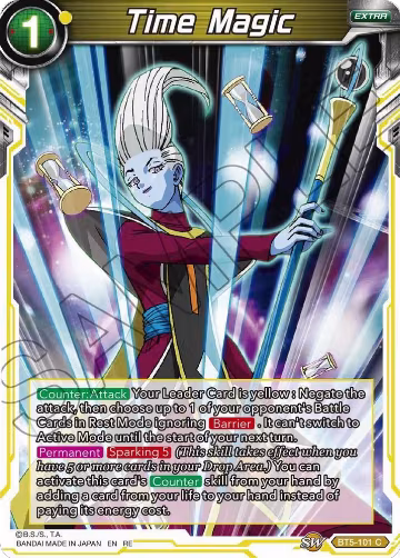Time Magic (BT5-101), Mythic Booster — DB Super card price