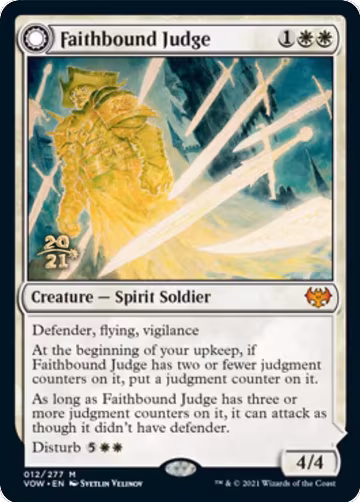 Faithbound Judge (12), Prerelease Cards — Magic card price