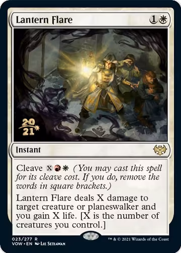Lantern Flare (23), Prerelease Cards — Magic card price