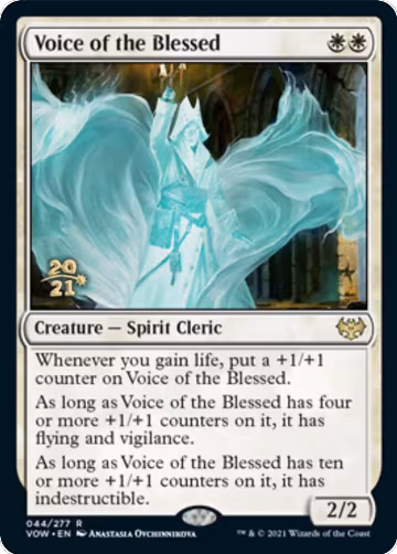 Voice of the Blessed (44), Prerelease Cards — Magic card price