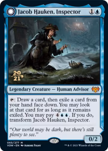 Jacob Hauken, Inspector (65), Prerelease Cards — Magic card price