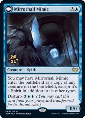 Mirrorhall Mimic (68), Prerelease Cards — Magic card price