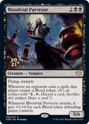 Bloodvial Purveyor (98), Prerelease Cards — Magic card price