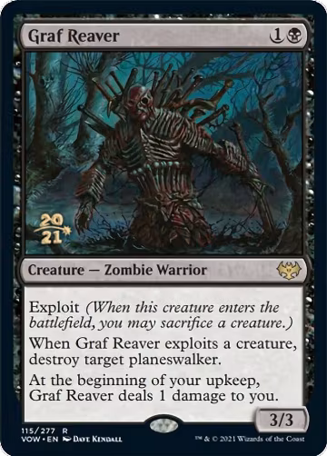 Graf Reaver (115), Prerelease Cards — Magic card price