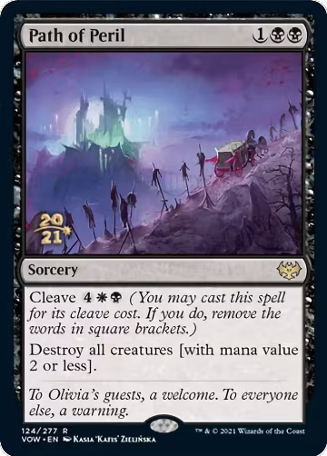 Path of Peril (124), Prerelease Cards — Magic card price