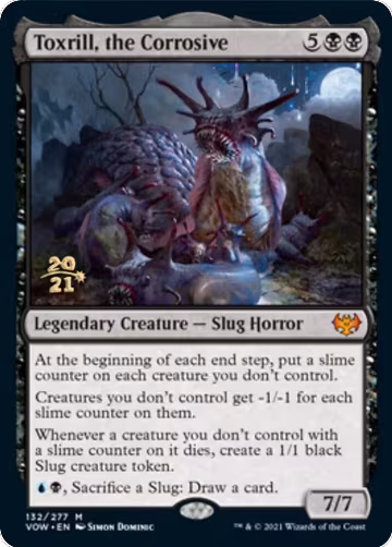 Toxrill, the Corrosive (132), Prerelease Cards — Magic card price