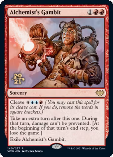 Alchemist's Gambit (140), Prerelease Cards — Magic card price
