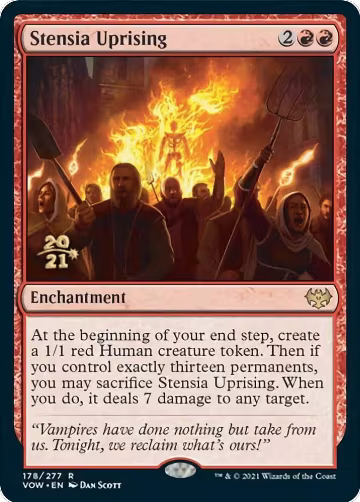 Stensia Uprising (178), Prerelease Cards — Magic card price