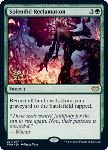 Splendid Reclamation (VOW) (221), Prerelease Cards — Magic card price
