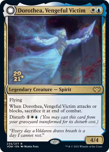 Dorothea, Vengeful Victim (235), Prerelease Cards — Magic card price