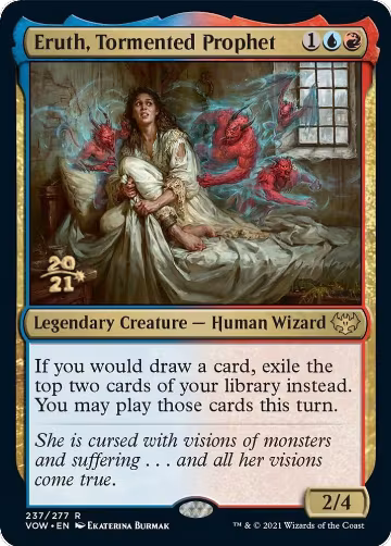 Eruth, Tormented Prophet (237), Prerelease Cards — Magic card price