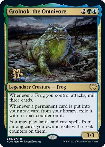 Grolnok, the Omnivore (238), Prerelease Cards — Magic card price