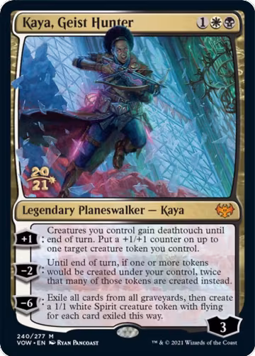Kaya, Geist Hunter (240), Prerelease Cards — Magic card price