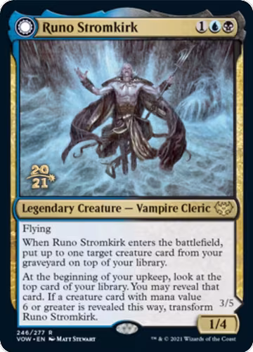 Runo Stromkirk (246), Prerelease Cards — Magic card price