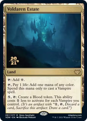 Voldaren Estate (267), Prerelease Cards — Magic card price