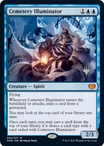 Cemetery Illuminator (50), Promo Pack: Aetherdrift — Magic card price