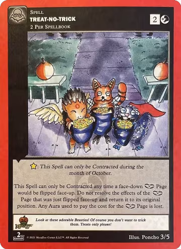 Treat-No-Trick (Second Edition) (3/5), Holiday Promos — MetaZoo card price