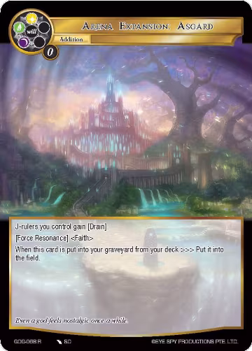 Arena Expansion: Asgard (GOG-068), Game of Gods — Force of Will card price