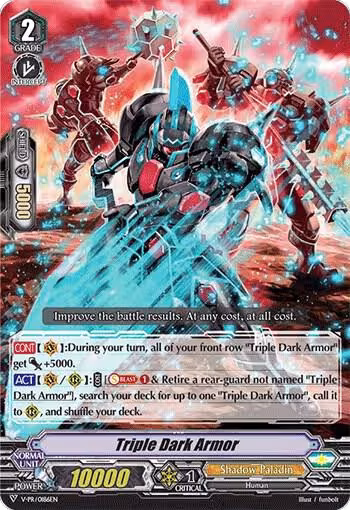 Triple Dark Armor (V-PR/0186EN), V Promo Cards — Vanguard card price