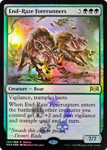 End-Raze Forerunners (124), Media Promos — Magic card price